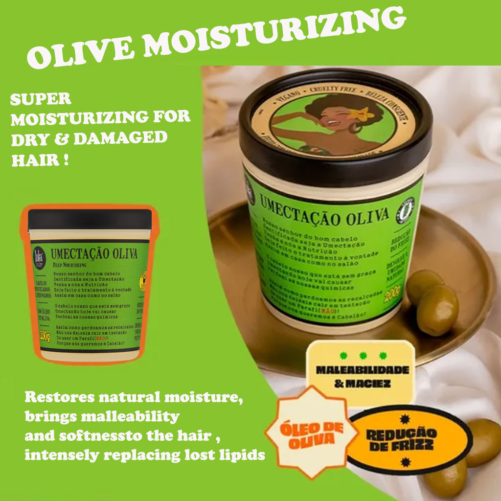 Lola Cosmetics Umectacao Oliva Deep Nourishing Hair Mask
