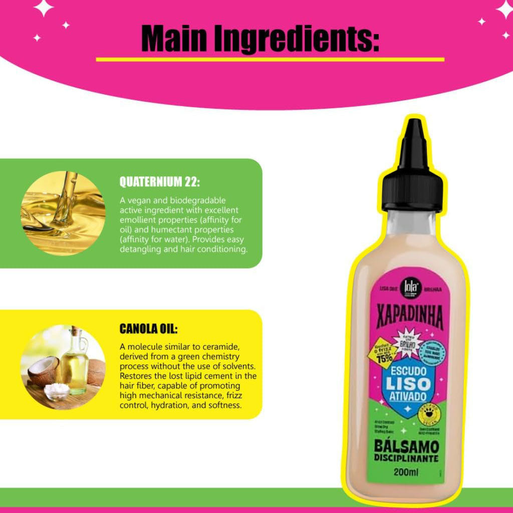 Lola Cosmetics Xapadinha Frizz Control Styling Hair Balm