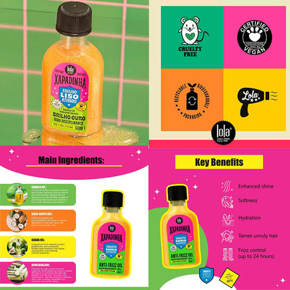 Lola Cosmetics Xapadinha Frizz Control Styling Oil