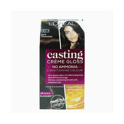 Loreal Casting Creme Gloss Conditioning Color 323 Dark Chocolate