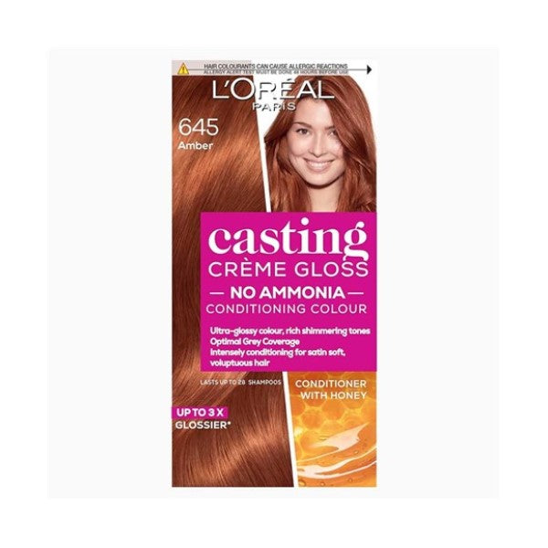 Loreal Casting Creme Gloss Conditioning Color 645 Amber