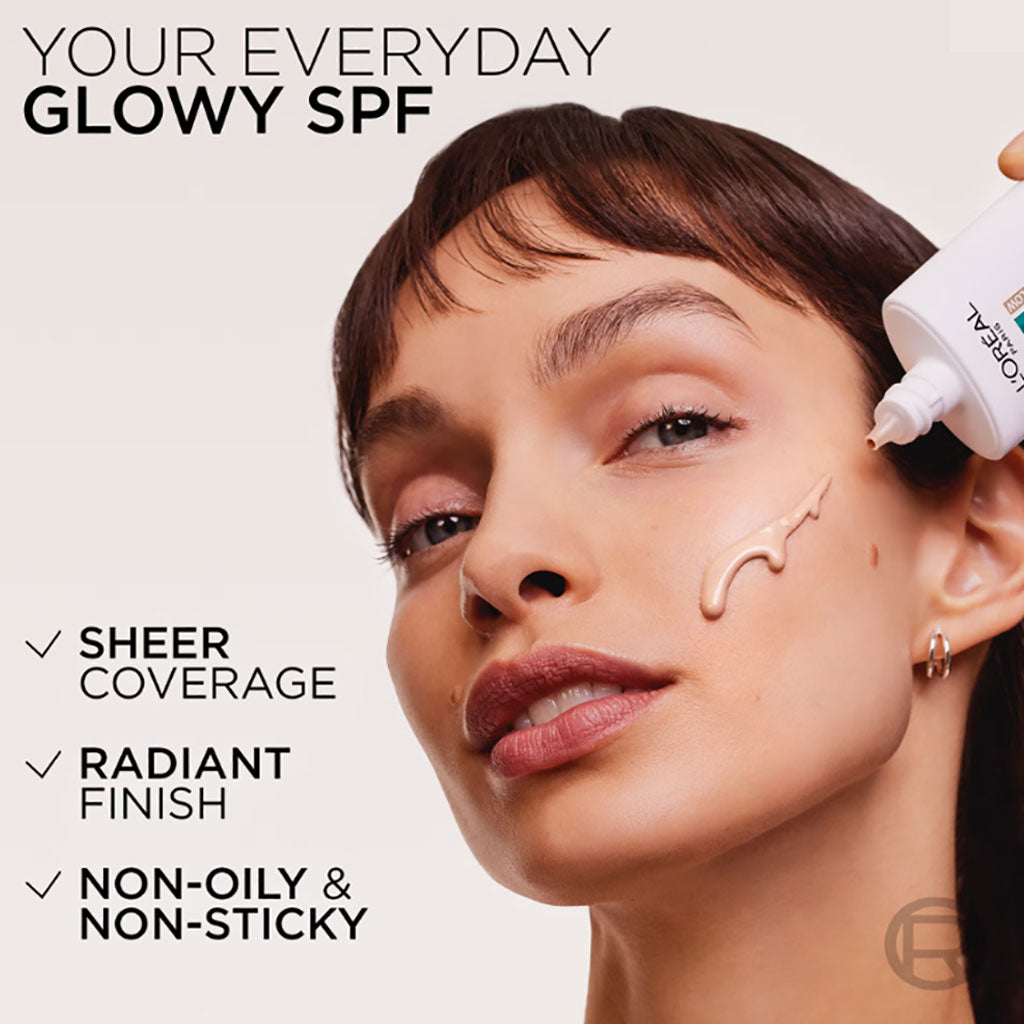 Loreal Bright Reveal Daily Fluid Tinted Glow SPF50 Pearl