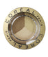 Loreal Color Appeal Trio Pro Eyeshadow in shade 403 Golden Fidelity with three complementary eyeshadow colors on a palette.