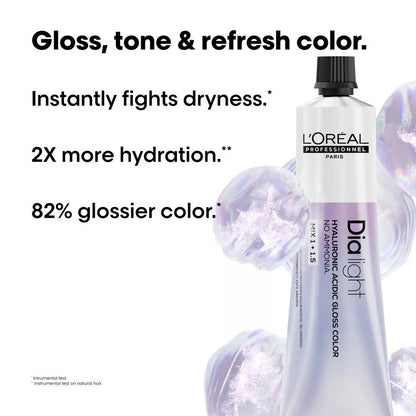 Loreal Dialight Hyaluronic Acidic No Ammonia Gloss Color