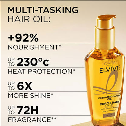 Loreal Elvive Extraordinary Oil Miracle Hair Serum