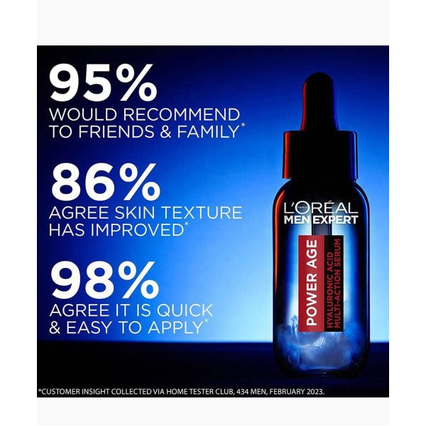 Loreal Men Expert Power Age Hyaluronic Multi Action Serum