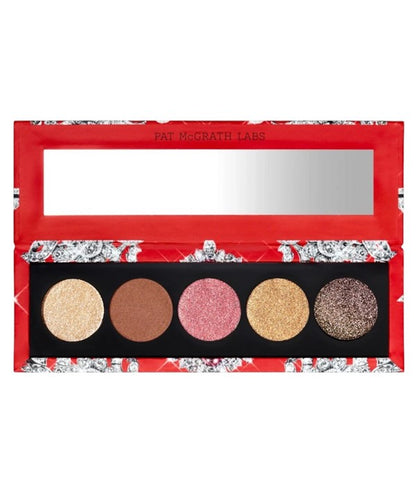 PAT McGrath Labs Luminous Legends Eye Shadow Palette in Dawn Divinity, showcasing a range of eyeshadow shades