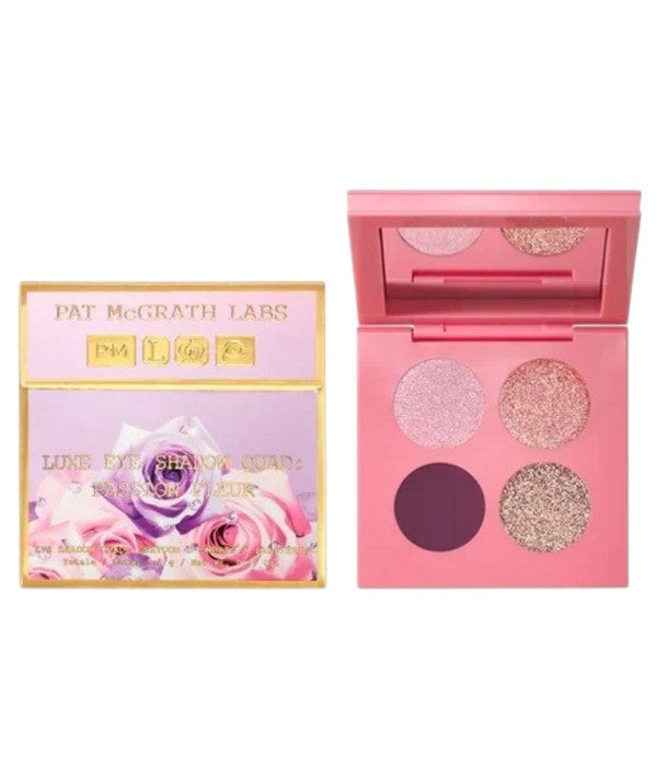 PAT McGrath LABS Luxe Eye Shadow Quad Passion Fleur eye makeup palette with four complementary shades