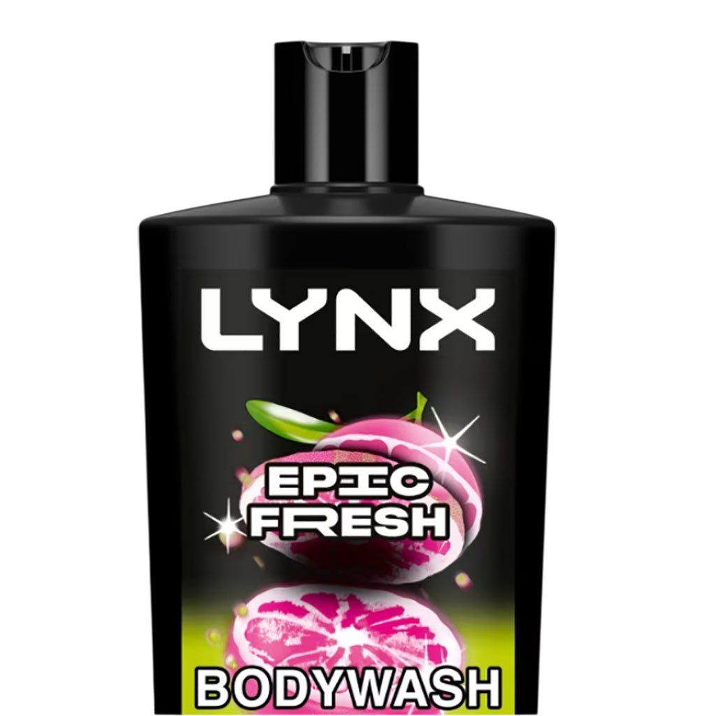 Lynx  3In1 Epic Fresh All Day Fresh Plus Clean Feel Shower Gel