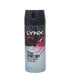 Lynx Recharge Sport dry deodorant body spray bottle, 150ml, in a sleek design, for active and fresh body care.