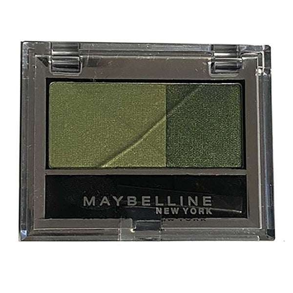 Maybelline Eye Studio Duo 531 Warm Green eye makeup palette with green and neutral shades for eye looks