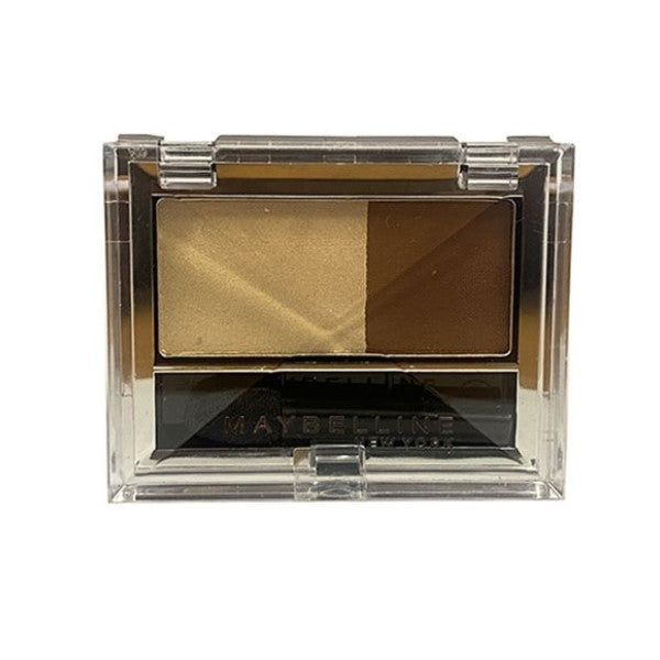 Maybelline Eye Studio Duo 709 Ocher eye makeup palette with warm-toned eyeshadows in a compact case