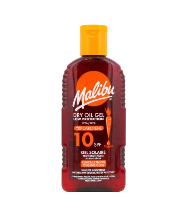 Malibu  Dry Oil Gel SPF10 With Carotene