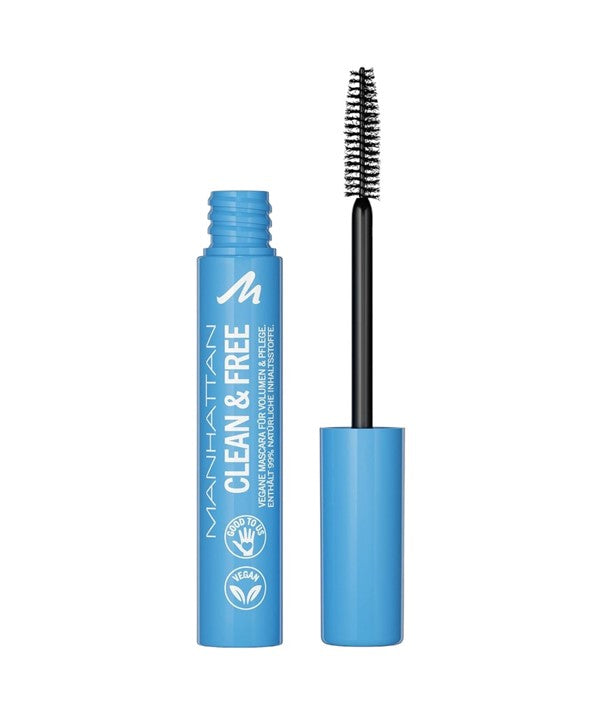 Manhattan Clean And Free Vegan Mascara 1010N Black