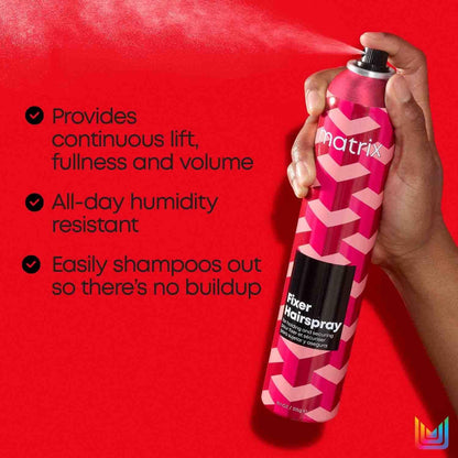 Matrix Fixer Hairspray For Holding And Securing