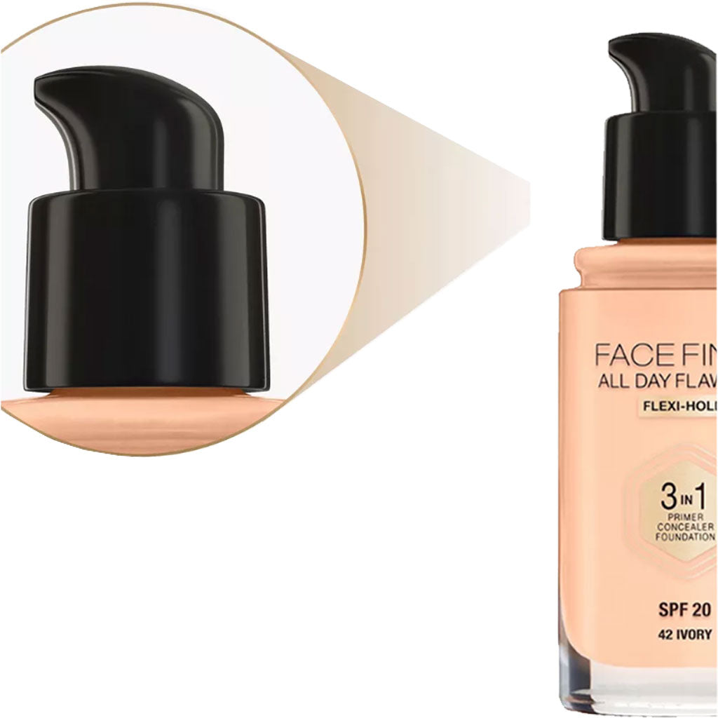 Max Factor Facefinity All Day Flawless 3 In 1 Primer Concealer Foundation