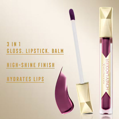 Max Factor  Color Elixir Lip Honey Lacquer Regale Burgundy