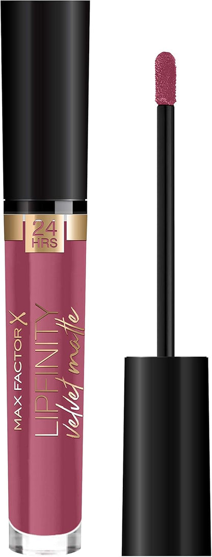 Max Factor Lipfinity Velvet Matte Liquid Lipstick 005 Matte Merlot