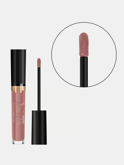 Max Factor Lipfinity Velvet Matte Liquid Lipstick 035 Elegant Brown