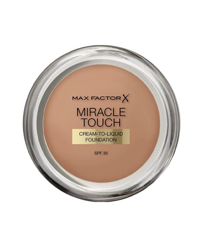 Max Factor Miracle Touch Creme To Liquid Foundation 083 Golden Tan