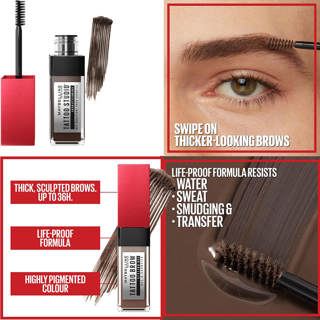 Maybelline Tattoo Brow 36H Styling Brow Gel