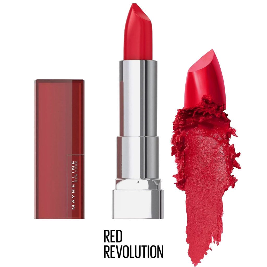 Maybelline Color Sensational Lipstick 630 Red Revolution