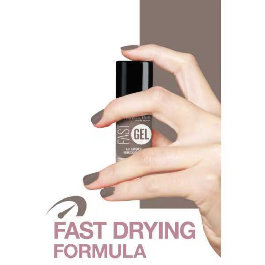 Maybelline Fast Gel Nail Polish 16 Sinful Stone