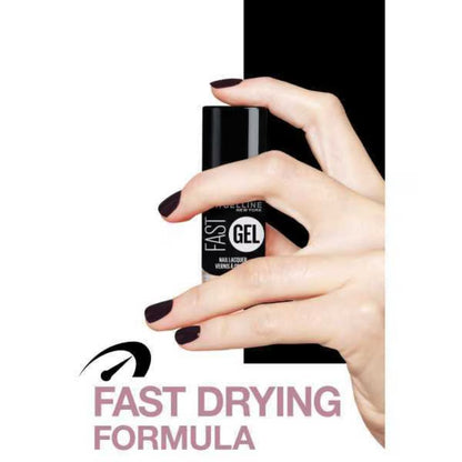 Maybelline Fast Gel Nail Polish 17 Blackout