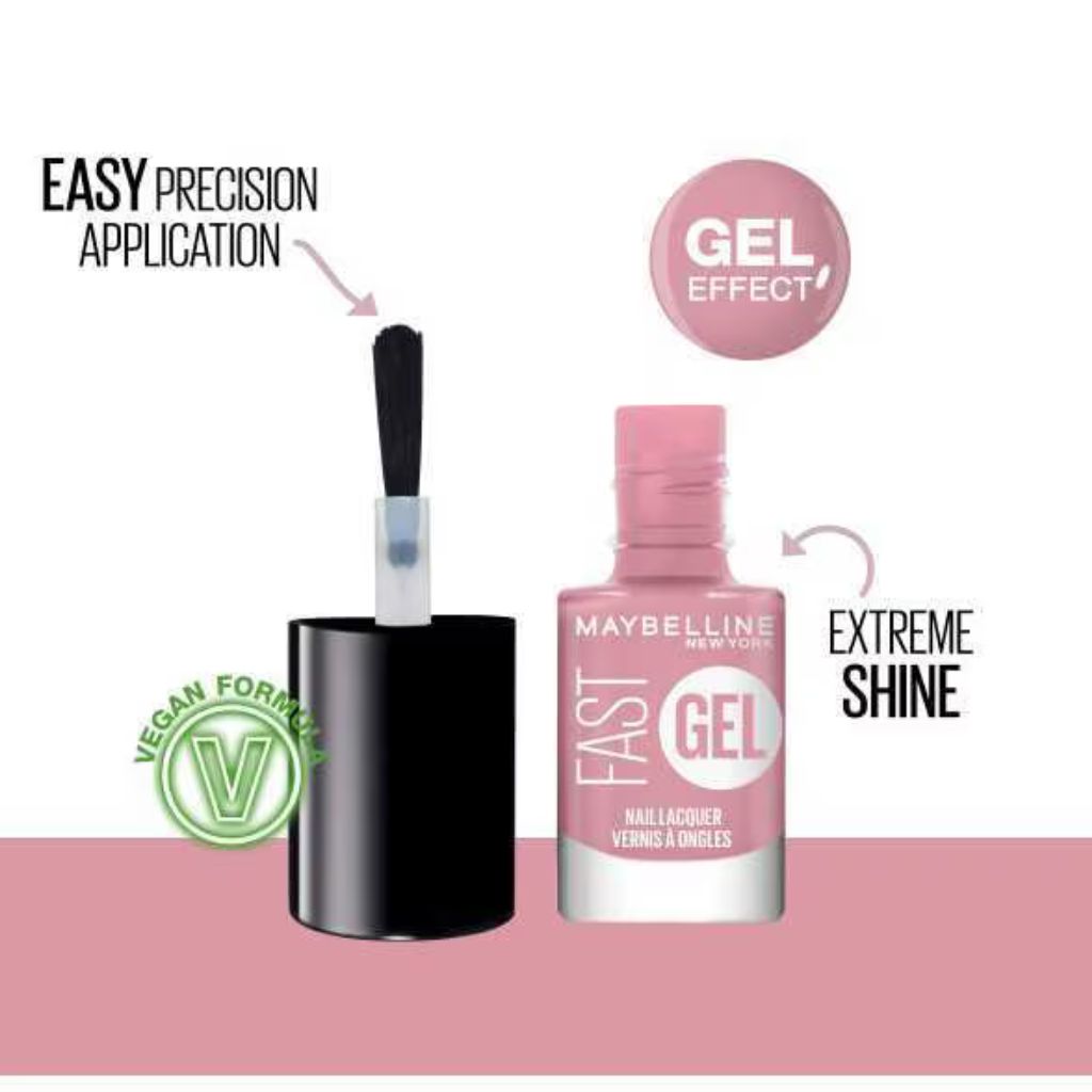 Maybelline Fast Gel Nail Polish 2 Ballerina