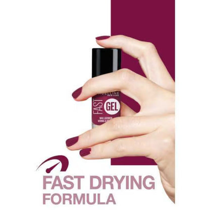 Maybelline Fast Gel Nail Polish 9 Plum Party