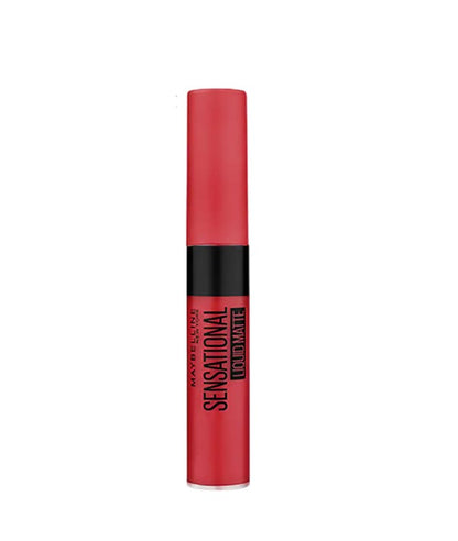 Maybelline Sensational Liquid Matte Lipstick 03 Flush It Red