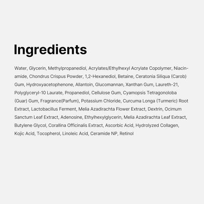 Medicube Kojic Acid Turmeric Brightening Gel Mask