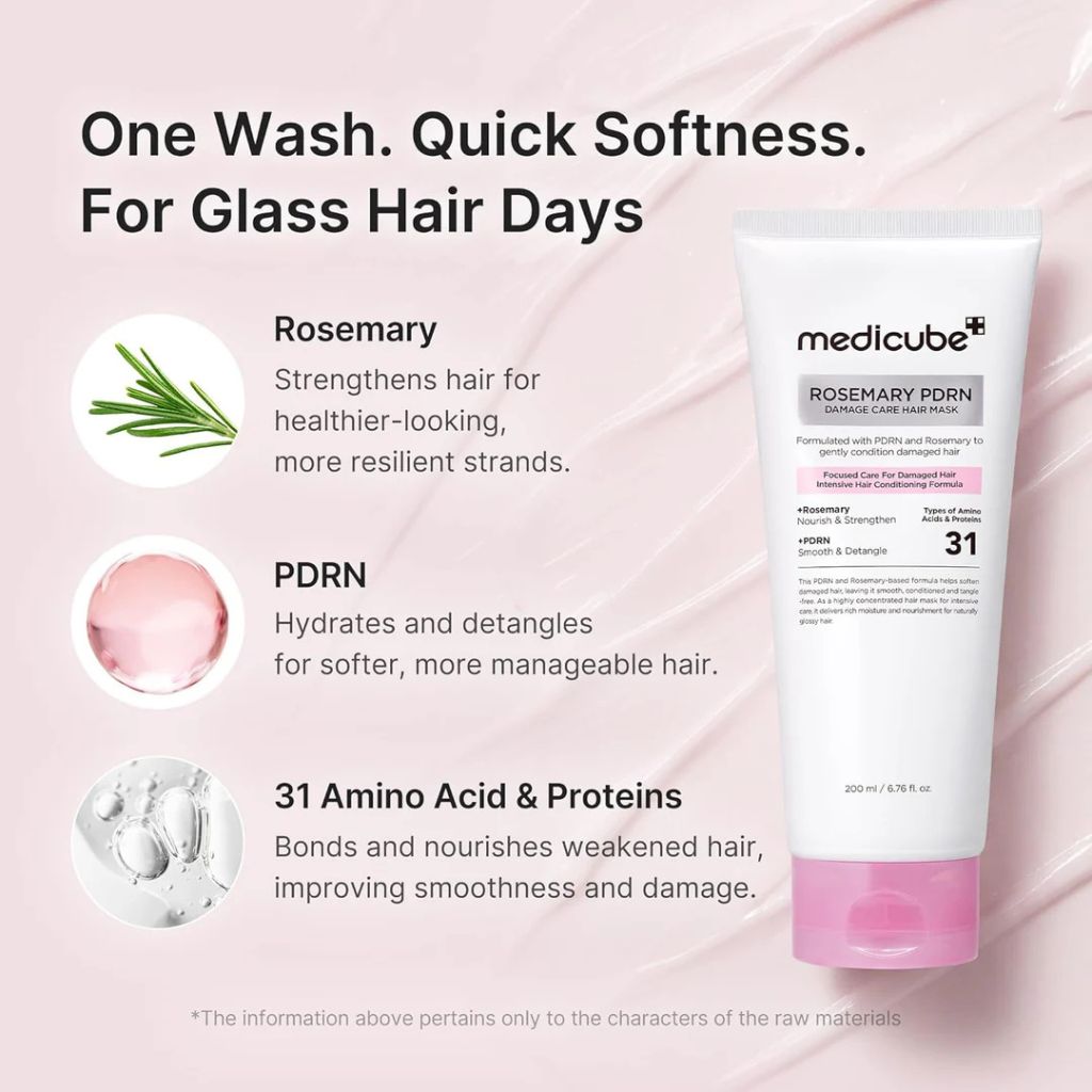 Medicube Rosemary PDRN Damage Care Hair Mask