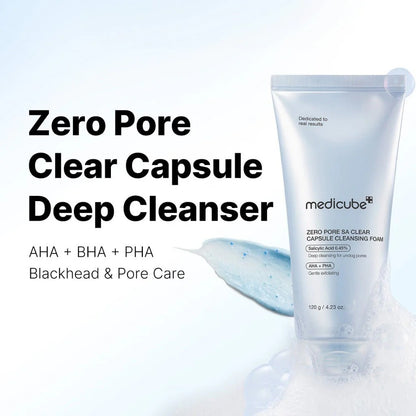 Medicube Zero Pore Capsule Cleansing Foam