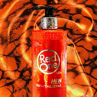 Red One Men Professional Revitalizing After Shave Cream Cologne