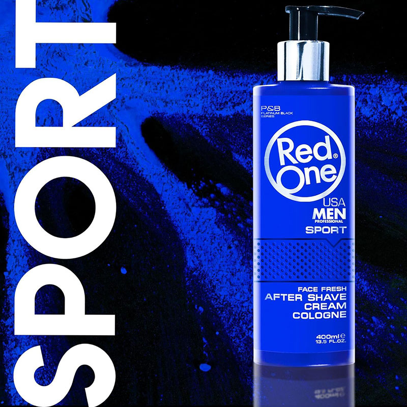 Red One Men Professional Sport After Shave Cream Cologne