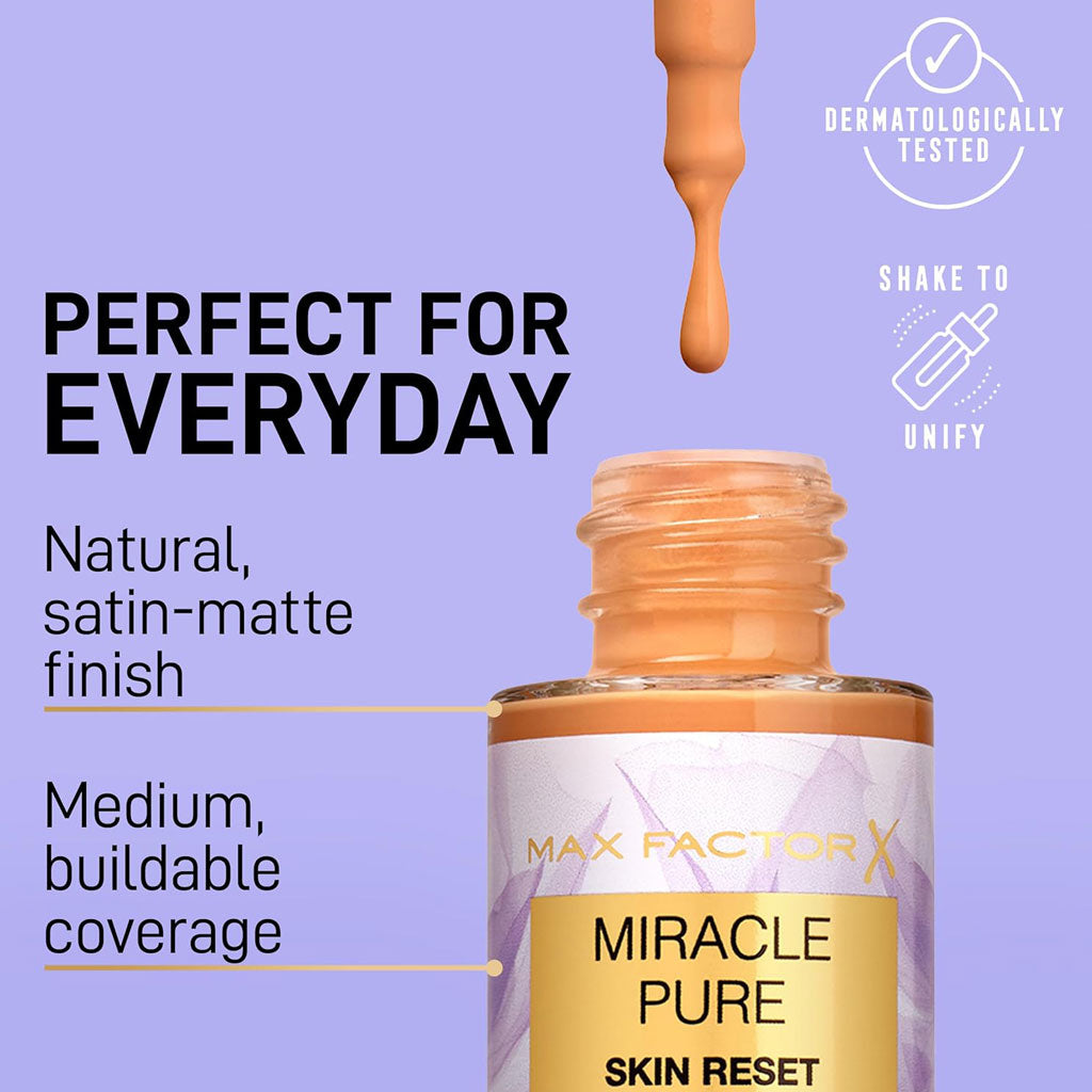 Max Factor Miracle Pure Skin Reset 2 In 1 Serum Foundation