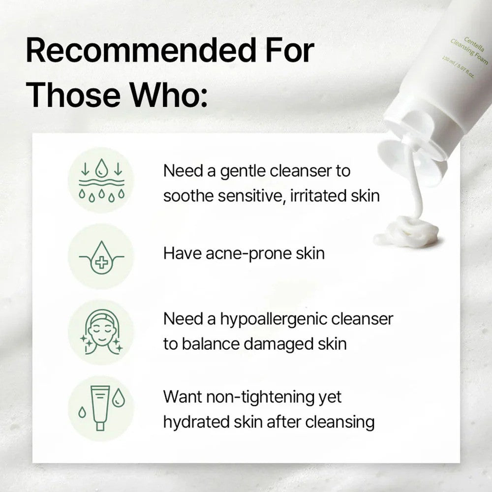 Mixsoon Centella Cleansing Foam