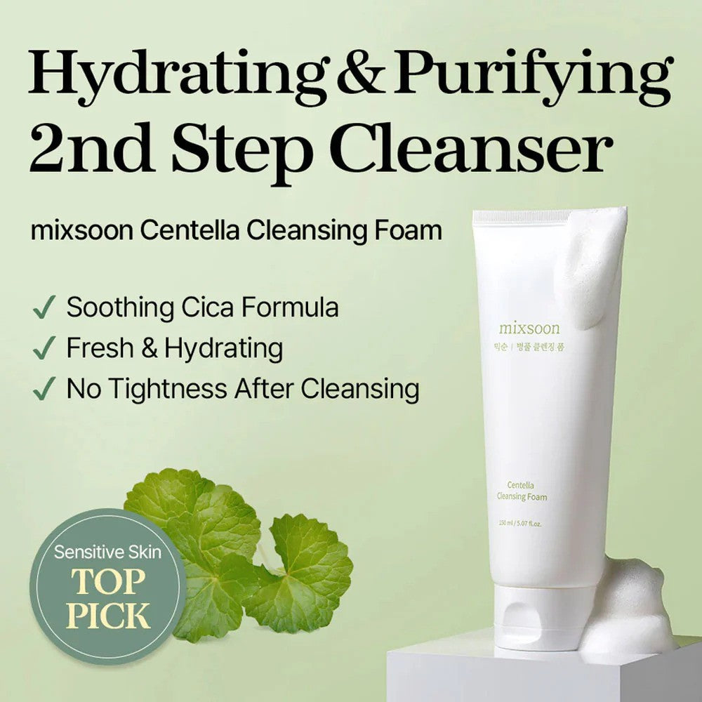 Mixsoon Centella Cleansing Foam