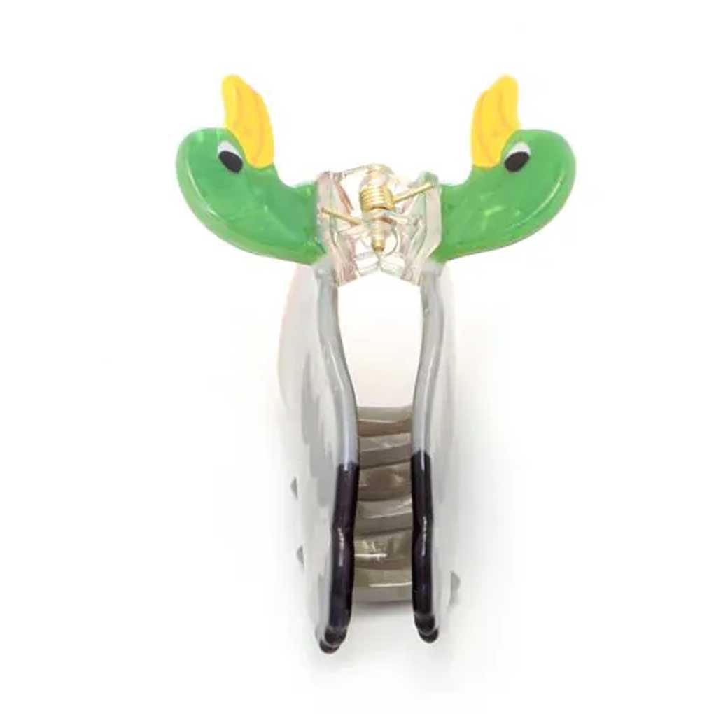 Molly And Rose Pearlescent Duck Shaped Clamp 9508