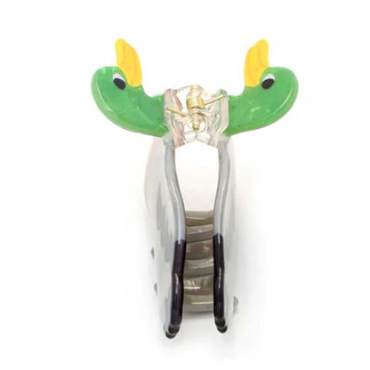 Molly And Rose Pearlescent Duck Shaped Clamp 9508