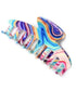Molly And Rose Swirl Print Sausage Clamp 9433