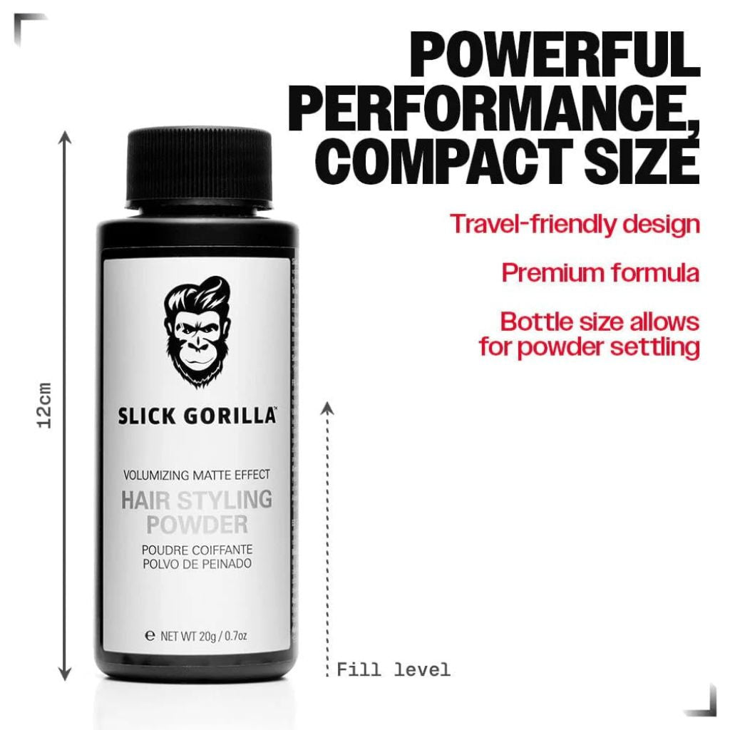 Moco De Gorila Slick Gorilla Volumizing Matte Effect Hair Styling Powder