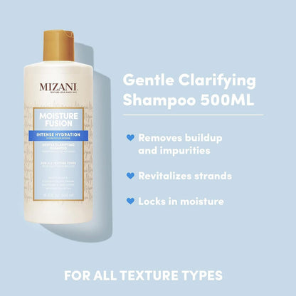 Mizani Moisture Fusion Intense Hydration Gentle Clarifying Shampoo