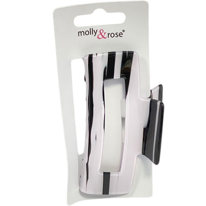 Molly And Rose Assorted Print Rectangle Clamp 9509