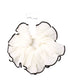 Molly And Rose Black And Cream Contrast Edge Scrunchie