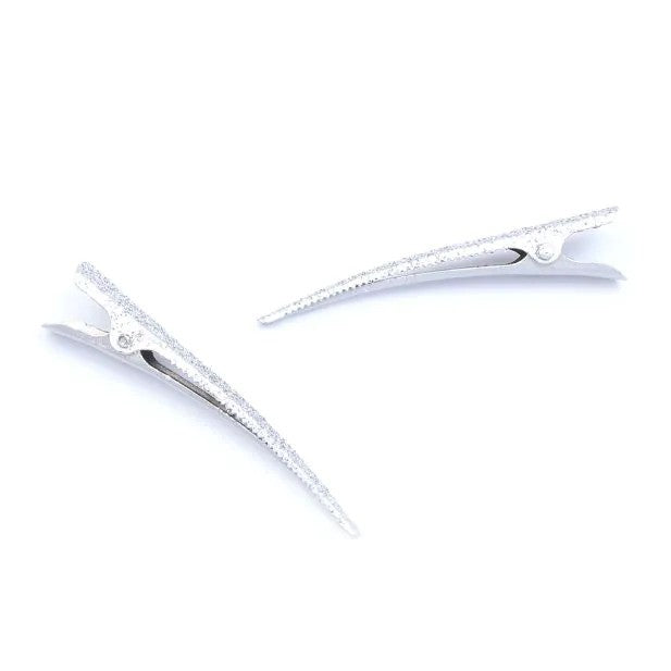 Molly And Rose Card Of 2 Glitter Beak Assorted Clips 7835