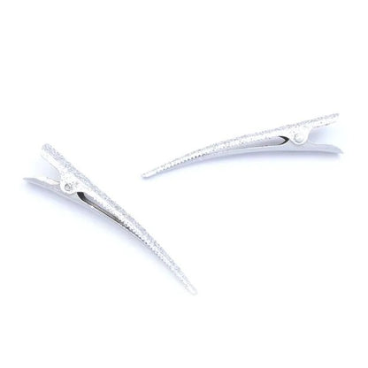 Molly And Rose Card Of 2 Glitter Beak Assorted Clips 7835