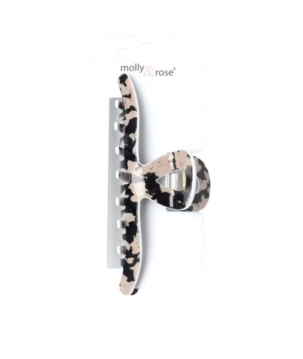 Molly And Rose Coloured French Tortoiseshell Style Clamp