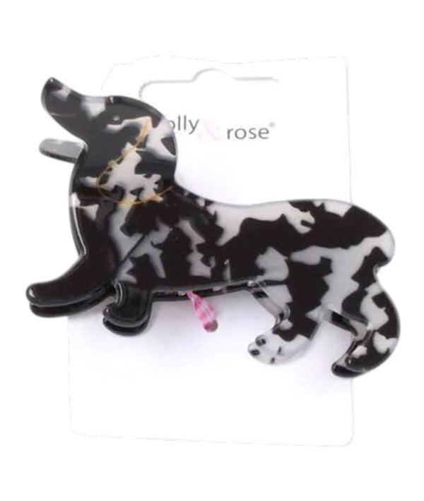Molly And Rose Dapple Dachshund Dog Shaped Clamp 9743